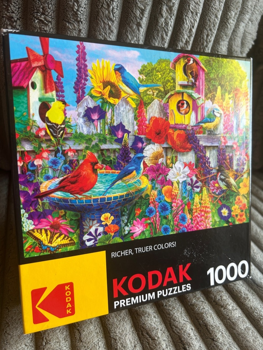 Kodak Bird Bath Garden Premium Puzzle 1000 Pieces 2020 Cra-Z-Art